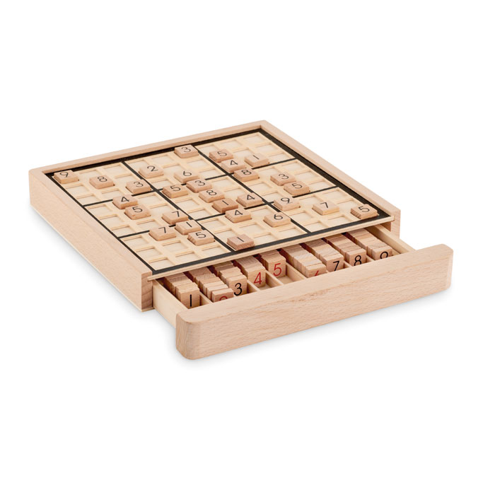 Sudoku — Bois à graver avec prénom